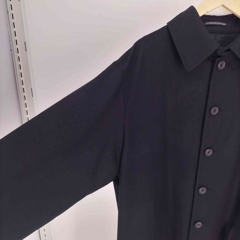 ヨウジヤマモトプールオム Yohji Yamamoto POUR HOMME 24AW TASMANIA FLANNEL SINGLE COAT タスマニア フランネル シングル コート メンズ JPN:1